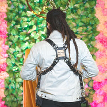 Load image into Gallery viewer, THE WARRIOR (Leather Double Camera Strap Belt with Customised Logo)