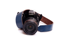 Load image into Gallery viewer, Golden arrow leather camera strap belt