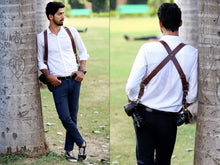Load image into Gallery viewer, best leather camera strap belt